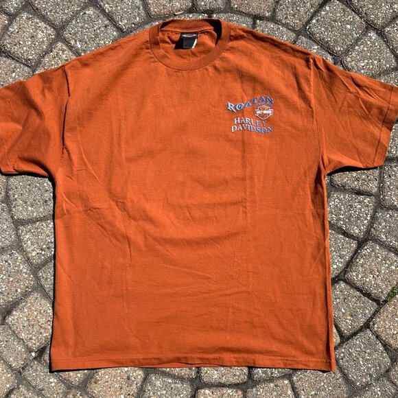 Roatan Honduras Harley - Davidson T Shirt Size 2XL - Picture 5 of 10
